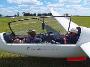 Dinah, glider, recordings, microphone