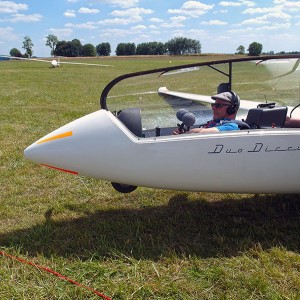 JPR glider, recordings, microphone