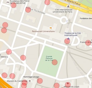 Territoires Aléatoires., Cité Internationale Universitaire de Paris